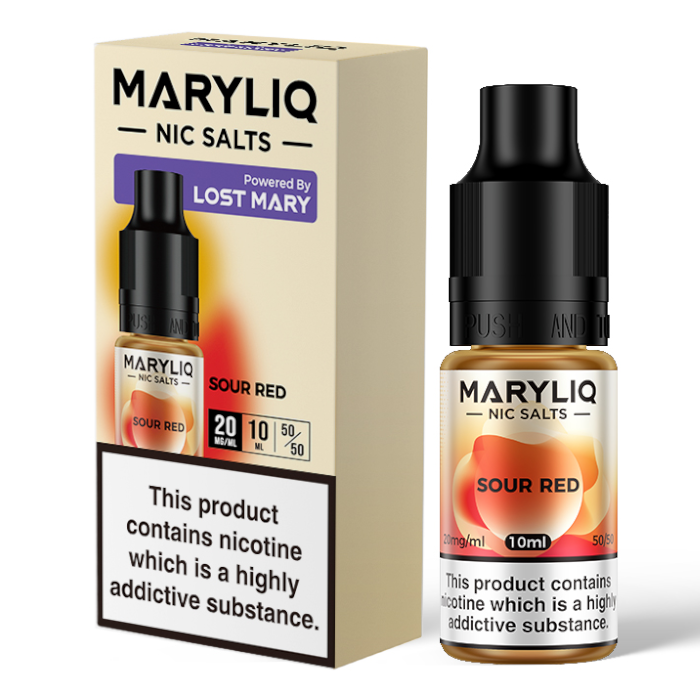 LOST MARY (MARYLIQ) Nic Salts - Sour Red - 10ml - 20mg